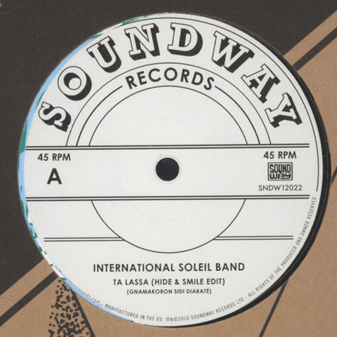 International Soleil Band - Ta Lassa - 12" - Soundway - SNDW12022