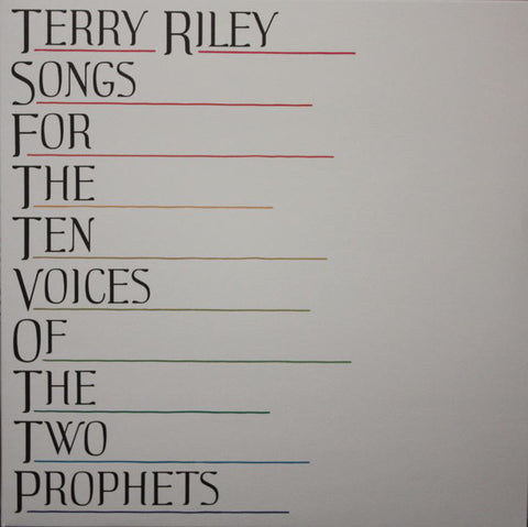 Terry Riley - Songs for the Ten Voices of the Two Prophets - LP - Beacon Sound - BNSD018
