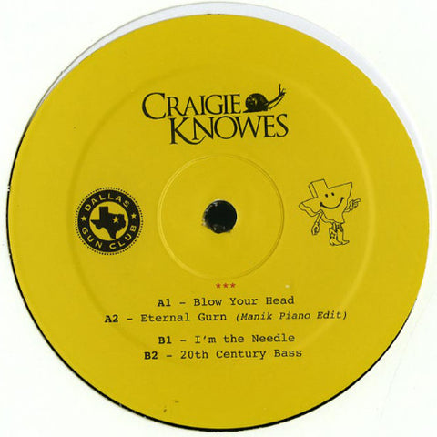 Textasy - Dallas Gun Club EP - 12" - Craigie Knowes - CKNOWEP6