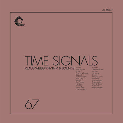Klaus Weiss - Time Signals - LP - Trunk Records - JBH063LP