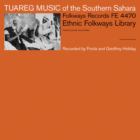 VA - Tuareg Music Of The Southern Sahara - LP - Folkways Records - FE 4470