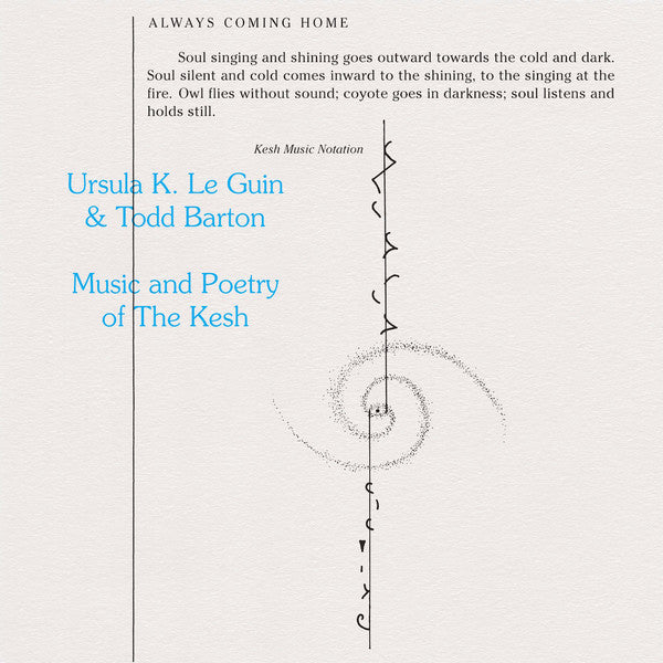 Ursula K. Le Guin & Todd Barton - Music and Poetry of the Kesh - LP - Freedom to Spend - FTS009