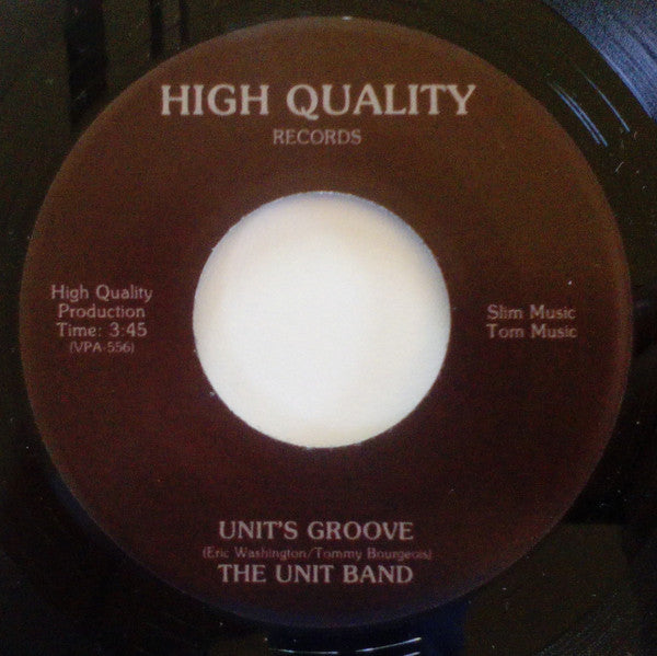 The Unit Band - Unit’s Groove - 7" - Soul Thrills - ST45­‐001