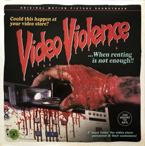 Gordon Ovsiew ‎- Video Violence (Original Motion Picture Soundtrack) - LP - Terror Vision ‎- T.V.021