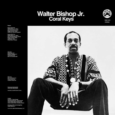Walter Bishop Jr. - Coral Keys - LP - Black Jazz Records/Real Gone Music - RGM-1078