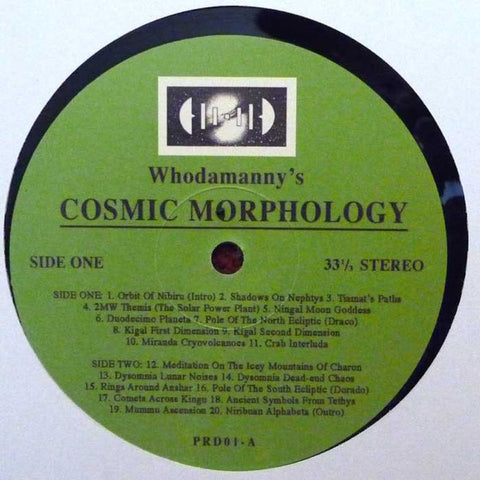 Whodamanny - Cosmic Morphology - 12" - Periodica Records - PRD01